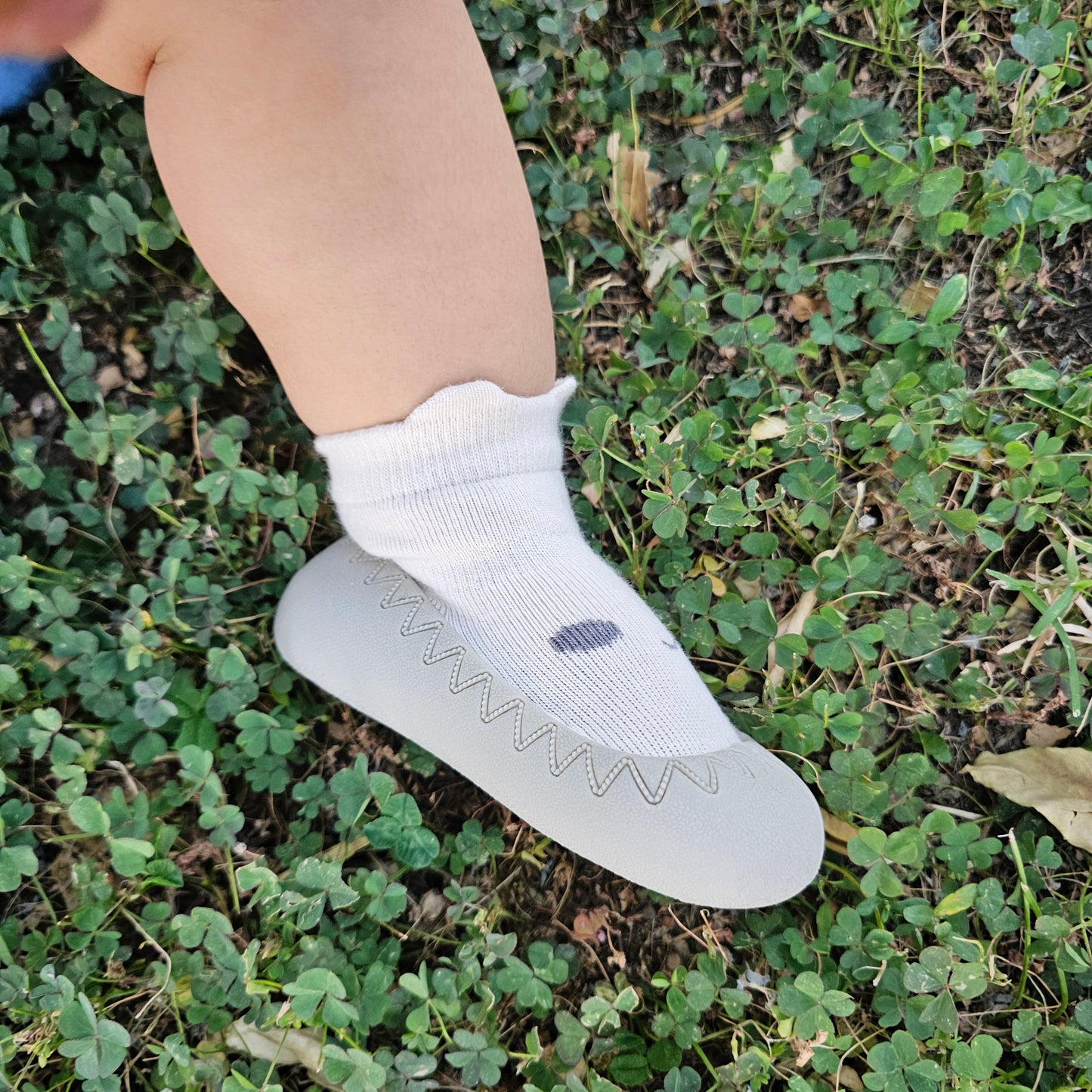 Zapato Calcetín DulcesPasos blanco