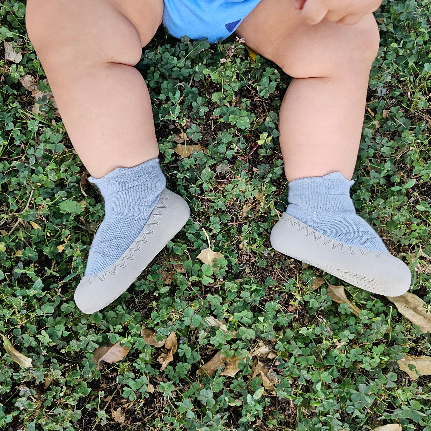 Zapato Calcetín DulcesPasos azul