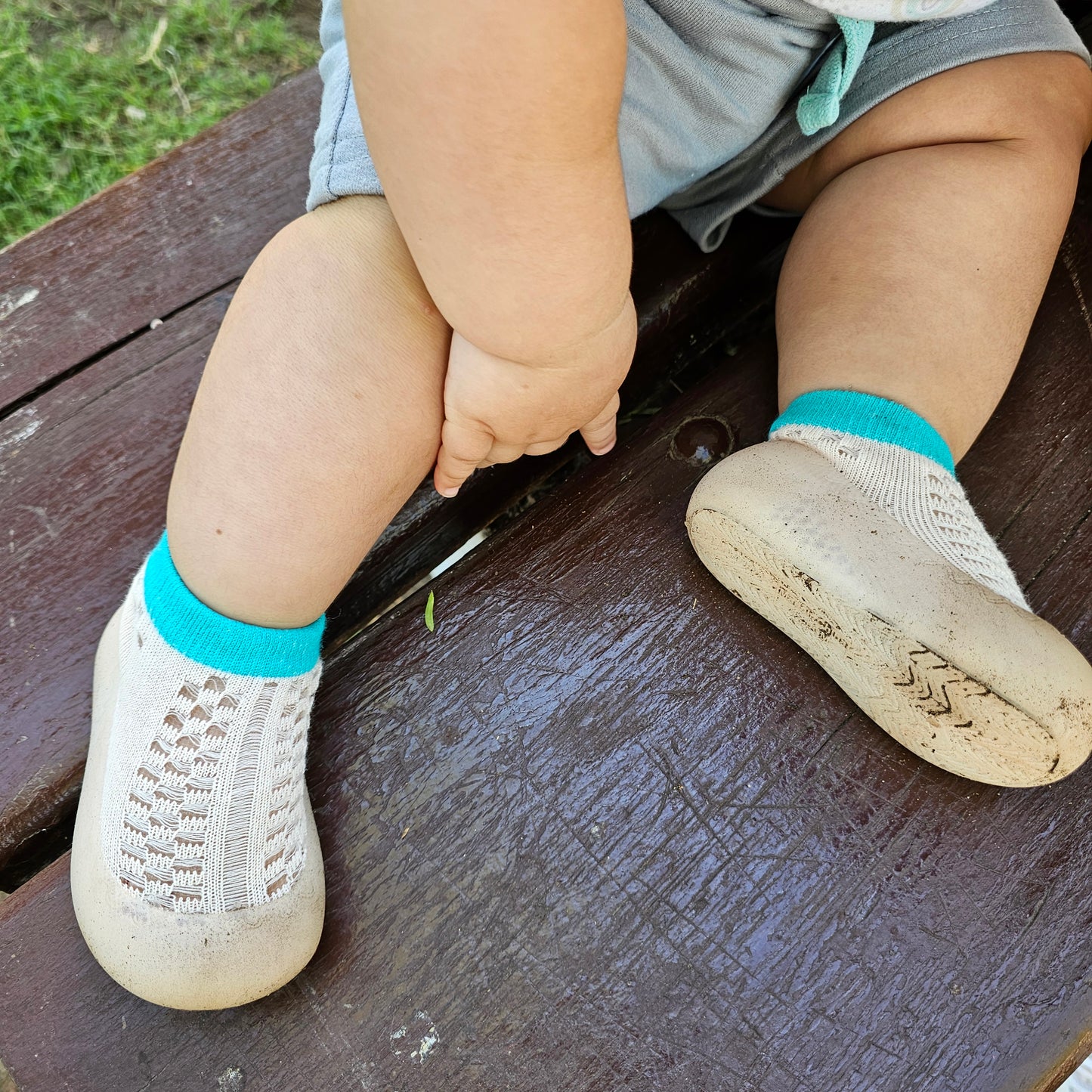 Zapato calcetín PieFlexible crema