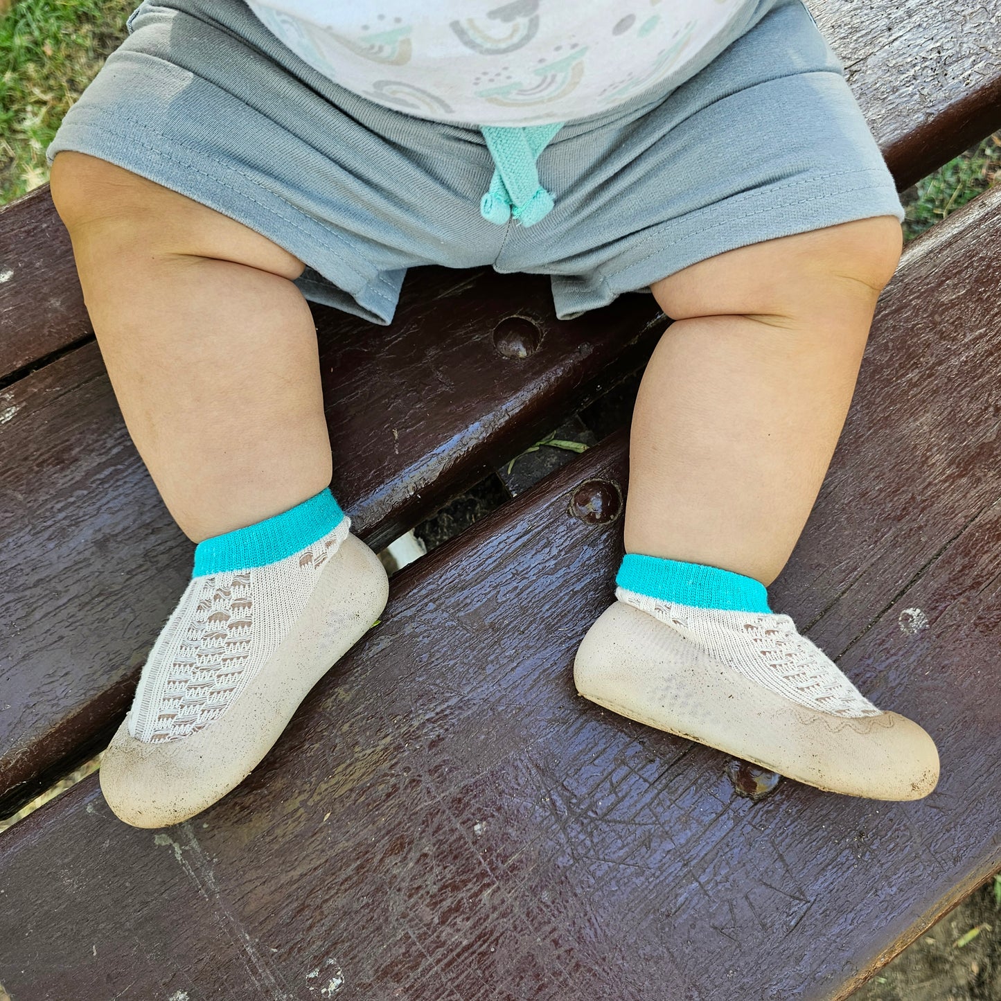 Zapato calcetín PieFlexible crema