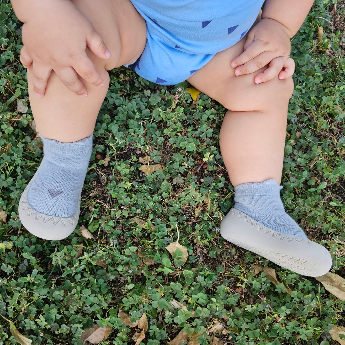 Zapato Calcetín DulcesPasos azul